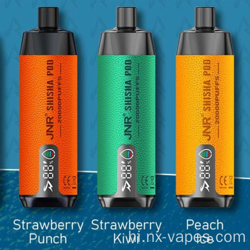 Jnr shisha pod 20000 पफ डिस्पोजेबल वेप